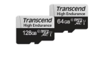Transcend 350V - Scheda di memoria flash (adattatore a SD in dotazione) - 64 GB - UHS-I U1 / Class10 - UHS-I microSDXC